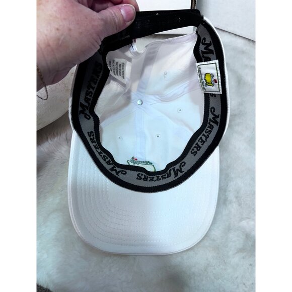 Masters Golf Tournament performance tech hybrid White Adjustable Cap hat - Picture 6 of 7